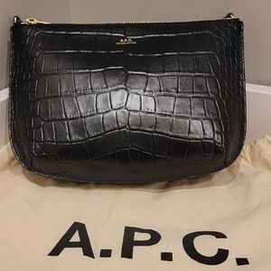 A.P.C. Black Sarah Crossbody